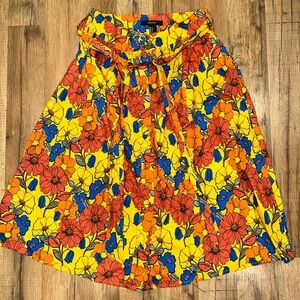 Forever 21 Multicolor Floral Skirt